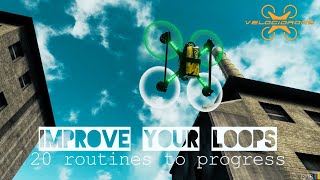 FPV Tricks - 20 routines to improve your ℓooρ abilities ( Simulator )