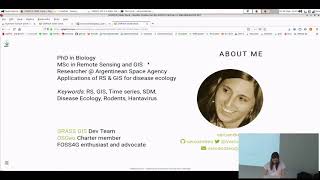 Veronica Andreo: Analyzing space-time satellite data with GRASS GIS for environmental monitoring