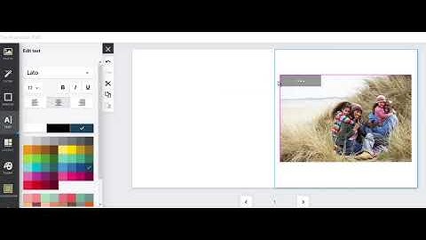 How To Add Text To Your Album Pages