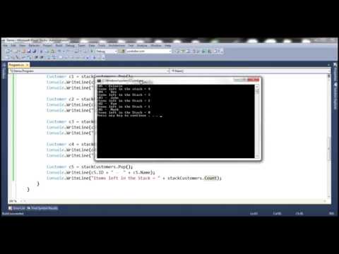 Part 83   Generic stack collection class