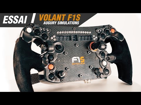 ✅ ESSAI VOLANT F1S DE AUGURY SIMULATIONS 💣 [4K]