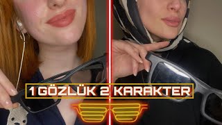 ASMR | 1 GÖZLÜK 2 KARAKTER OYUNUNA HAZIR MISIN 🕶️🧐 uzun bir aradan sonra Türkçe asmr 🫂💓