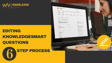 Editing a KnowledgeSmart Question