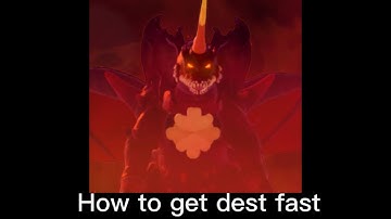 How to get destroyah fast in kaiju universe