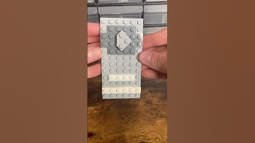 Day 662 of building a silver play button out of LEGO until I get a real one #lego #playbutton #short