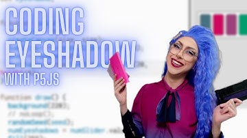 Coding Challenge! Eyeshadow with p5.js
