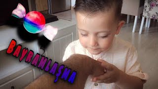 Kerem Emir Bayramlaşma el öpme 🥹♥️✅ Tatlı Şeker'leri kaptı