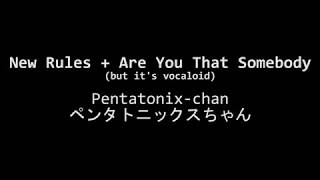 [Vocatonix] New Rules x Are You That Somebody but it's vocaloid (preview)