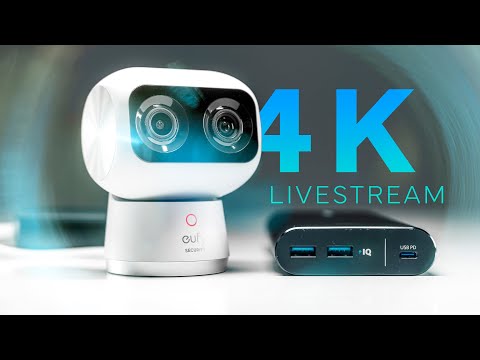 【新品】Anker Eufy Security Indoor Cam S350 eufy by Anker Indoor Cam S350 Indoor dual-lens 4K camera