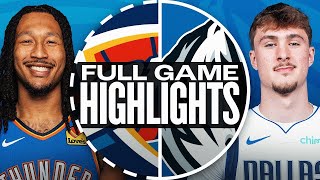 OKLAHOMA CITY THUNDER vs DALLAS MAVERICKS | FULL GAME HIGHLIGHTS | October 6, 2025