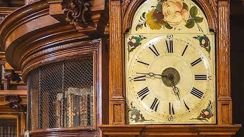 GRANDFATHER CLOCK ticking for 10 hours