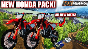 ALL NEW HONDA OEM BIKE PACK HAS THE BEST BIKES IN MXBIKES HISTORY NOW...