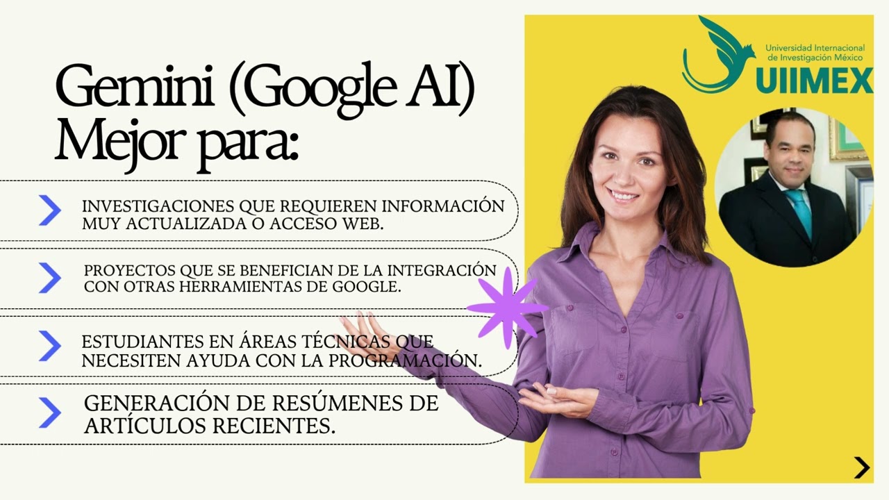Seleccionar la IA más adecuada para redacción de texto científicos entre Chat GPT vs Gemini