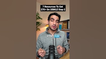 7 Resources That Got Me a 271 on USMLE Step 2 #shorts #usmle #doctor