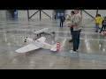 RC Giant Scale indoor airplane, F4D rubber powered, easy rubber indoor ОР500 festival St.-Petersburg