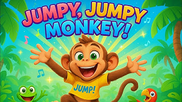Jumpy Jumpy Monkey Song - Nursery Rhymes For Kids - Kids Songs