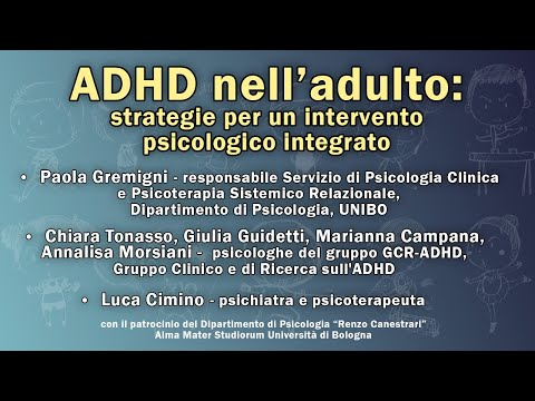 ADHD nell’adulto: strategie per un intervento psicologico integrato