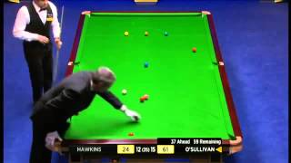 BBC] WSC 2013   Day 17  Final   4th Session  Barry Hawkins vs  Ronnie O'Sullivan   Frame 26   30   Y