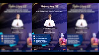 🔴📡Live Pagelaran Wayang Kulit Ki Catur Nugroho, M.Sn. // Lakon "Wahyu Kamulyan Jati"