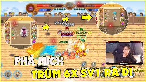 Tự Tay Phá Nick Trị Gía TRIỆU ĐÔ _ Sức Mạnh Còn Xót Lại | Hải Tặc Tí Hon