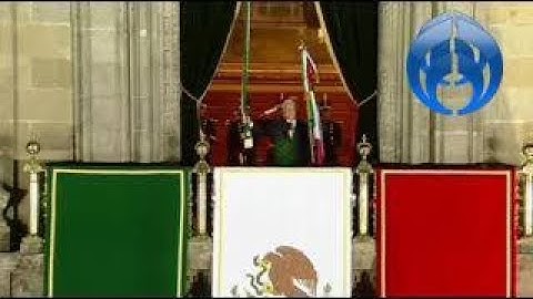 Con 20 "vivas", así fue el Grito de Independencia de AMLO desde el Zócalo
