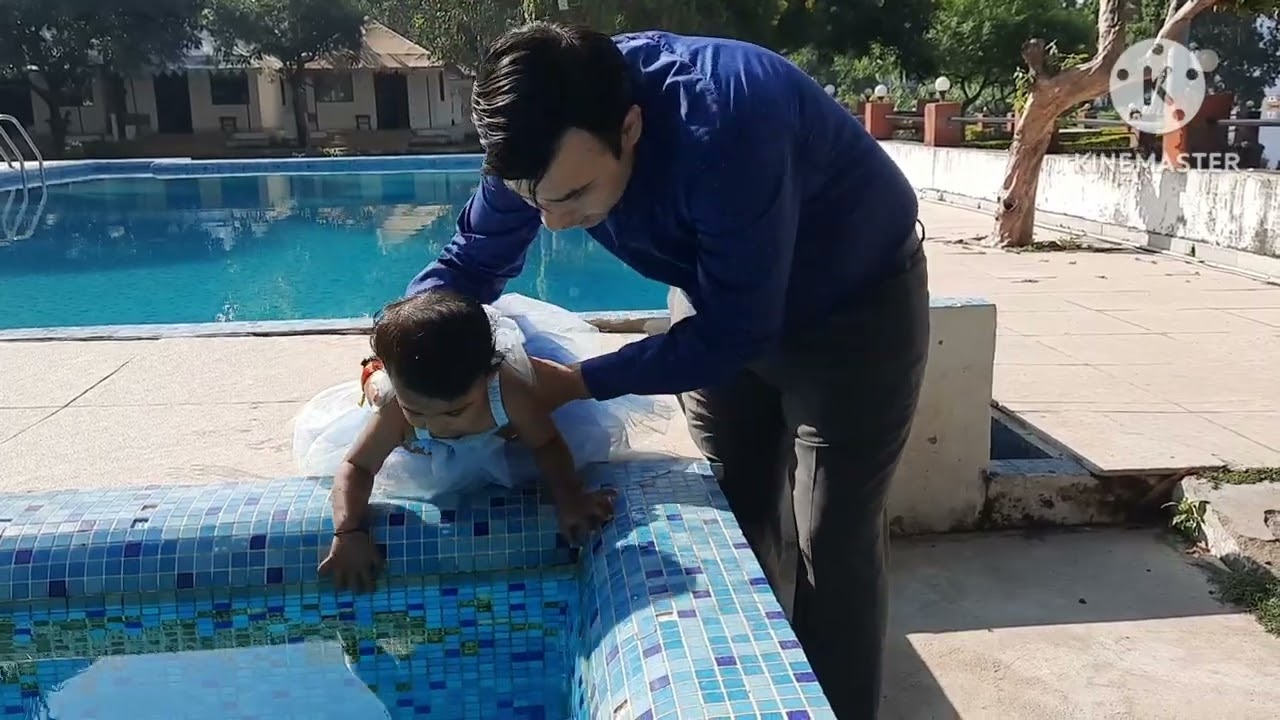 swimming in pool..Shivi Style