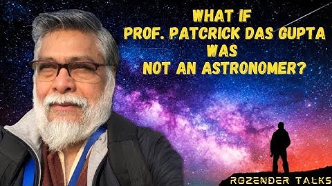 Indian Scientist talking about how he became scientist and his passion for Sci-Fi #RozenderTalks