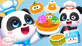 BabyBus Dapur Ajaib | Memasak Makanan Kesukaan Bayi Panda Kiki |Kartun Anak-Anak Bahasa Indonesia