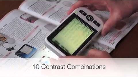 Zoomax Snow Electronic Magnifier- RehabMart.com