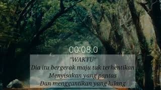 Story wa 'Waktu' instrumen musik enak si dengar