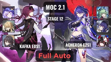 Kafka E0S1 & Acheron E2S1 Full auto Honkai Star rail MOC 12 2.1.1