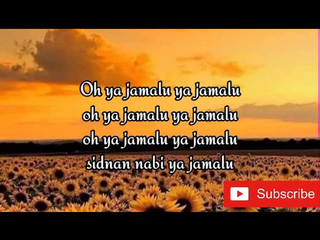 Oh ya jamalu-Nissa sabyan(lyrics) class=