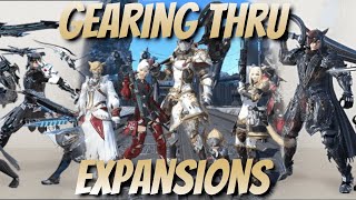 Gearing Through The Expansions FFXIV