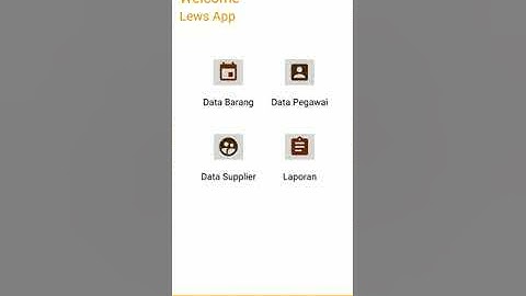Demo Program Aplikasi sistem pembelian dan  Inventory Bahan Baku (Stock Opname)  Berbasis Android