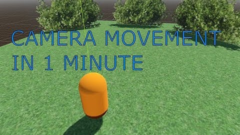 Godot 4 First Person basic camera movement 3D