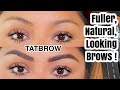 TAT BROW MICRO PRECISION BROW PEN AND ULTRA DEFINING BROW GEL TUTORIAL