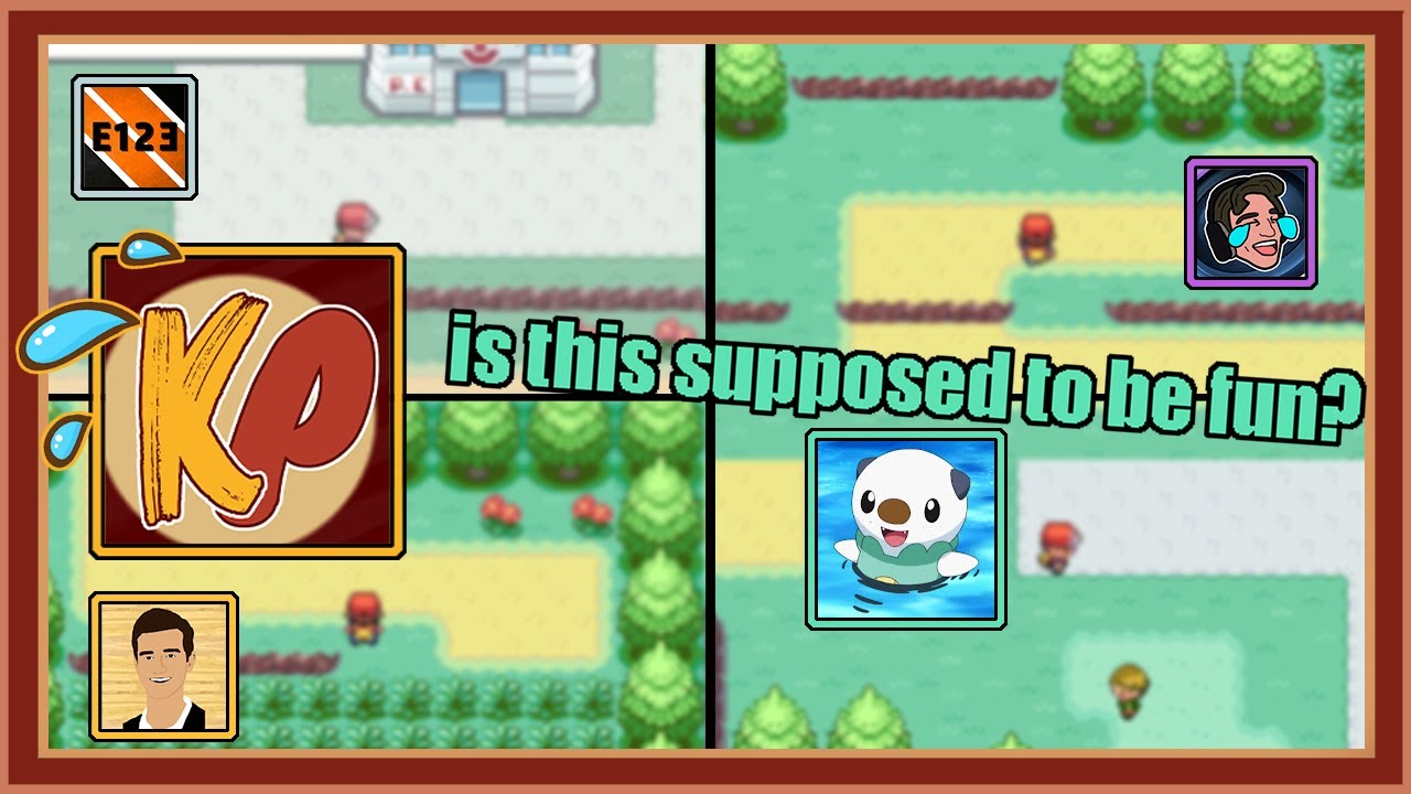 I Trapped 4 YouTubers in a Pokemon Race