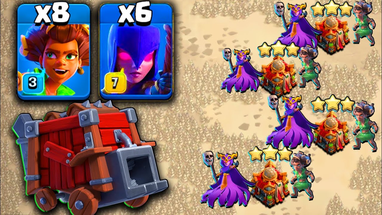 new-6x-root-rider-5x-witch-attack-strategy-th16-max-best-th16