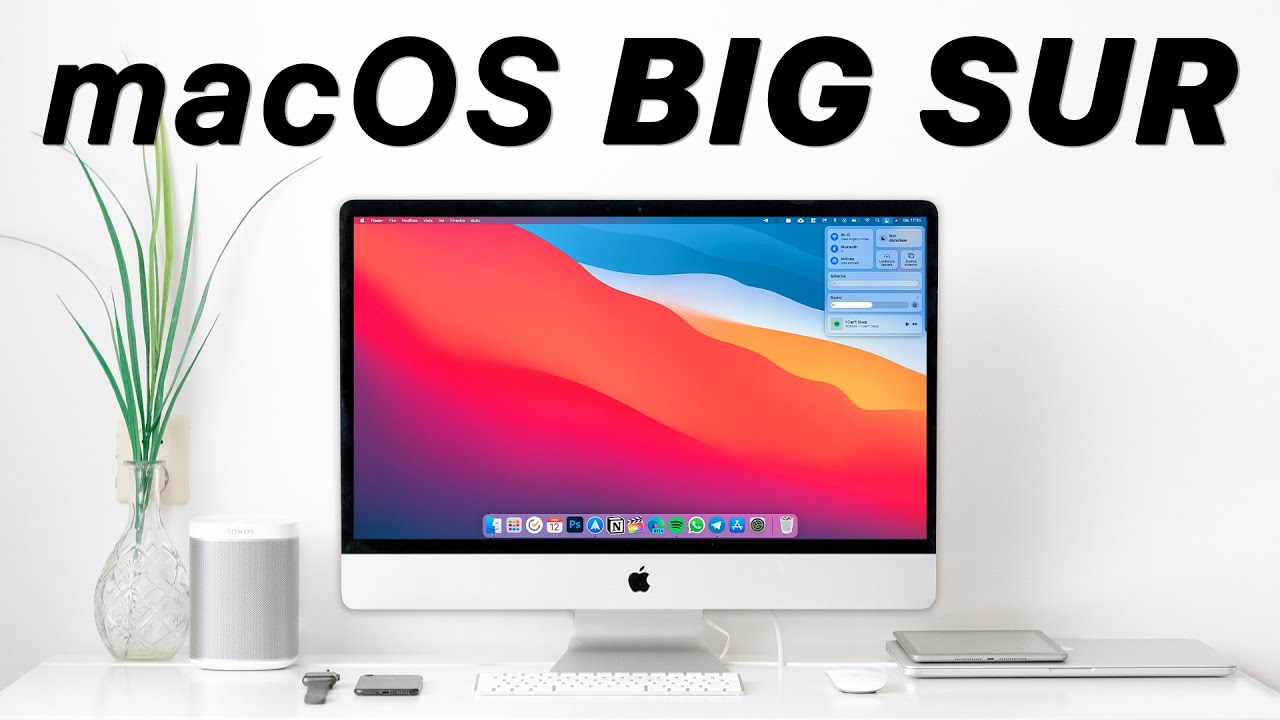 LE MIGLIORI FUNZIONI e NOVITÀ di macOS BIG SUR 11 - Recensione - YouTube