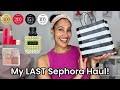 My LAST Sephora Haul! | Yves Saint Laurent, Valentino, Dior, Hourglass, &amp; MORE!