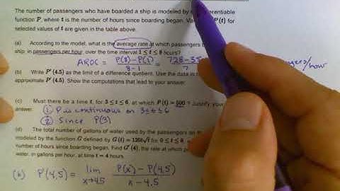 Progress check 2B FRQ 2