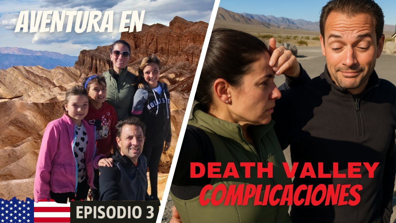 Death Valley:  Como regresamos a la ciudad? Aventura y Desafíos en el Parque Nacional Más Caluroso 🚐