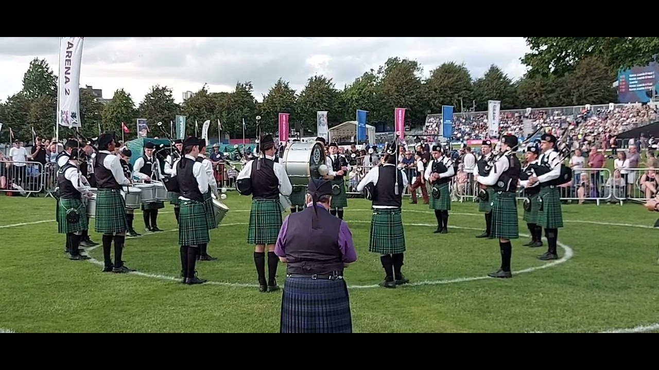 Brisbane Boys College - Novice Juvenile A - World Pipe Band Championships 2025