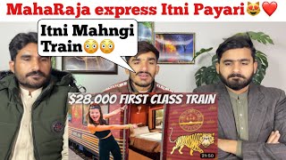 WE BOARDED INDIA’S $28,000 LUXURY TRAIN (Maharajas' Express 7 day journey)|PAKISTAN REACTION