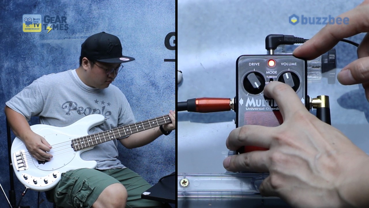 EBS Bass Effector MultiDrive Studio Edition - YouTube