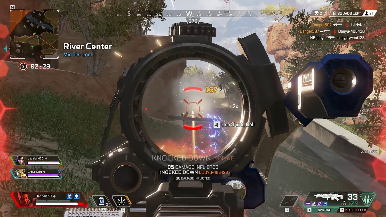 Apex Legends: Tapping Heads and Spitting Fire! - YouTube