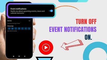 Turn Off Event Notifications On YouTube Music. |Technologyglance
