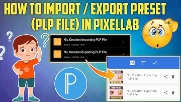 How To Share Pixellab Project || How To Add Projects In Pixellab || PLP Files || Pixellab