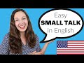 Easy SMALL TALK tips in English: English Speaking Practice
