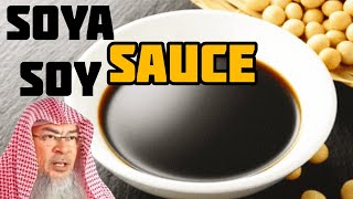 Is Soy Soya Sauce Permissible To Consume In Islam? - Assim Al Hakeem